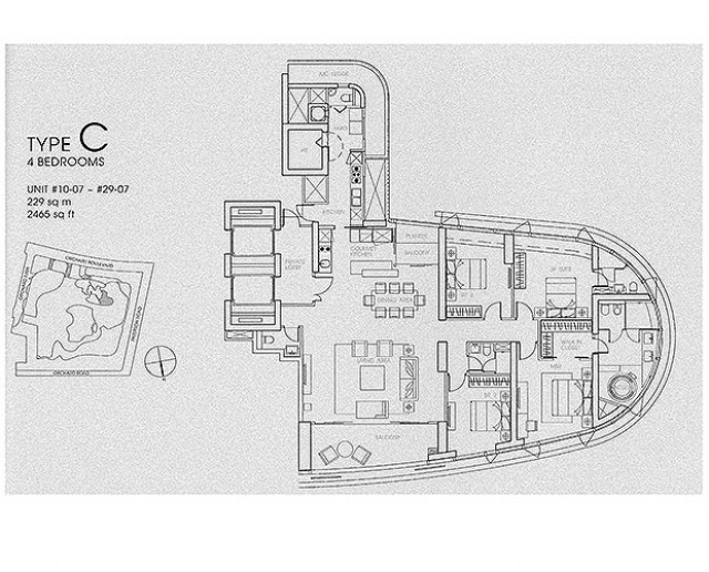 The Orchard Residences New Property launches in Singapore